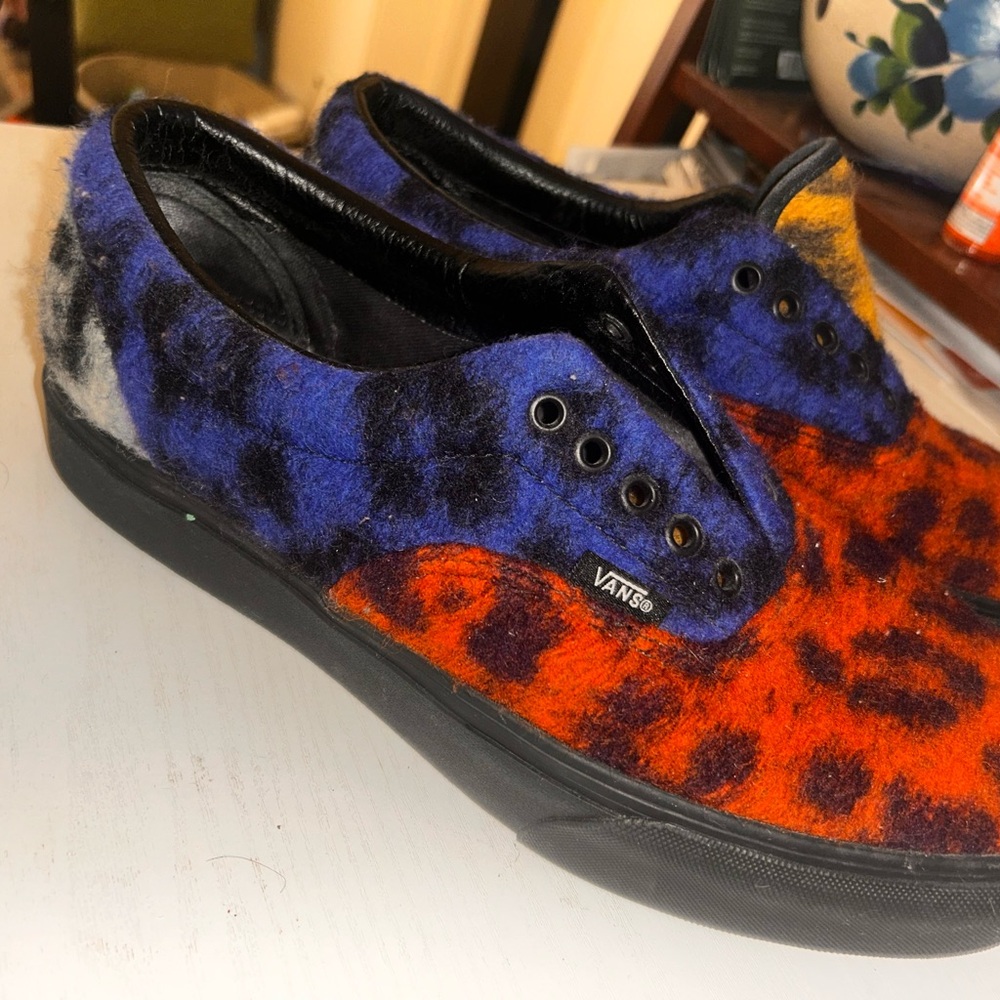Vans Multicolor Leopard Print Sneakers